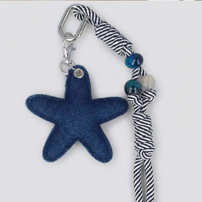 Charm colgante estrella para móvil y bolso - vista frontal