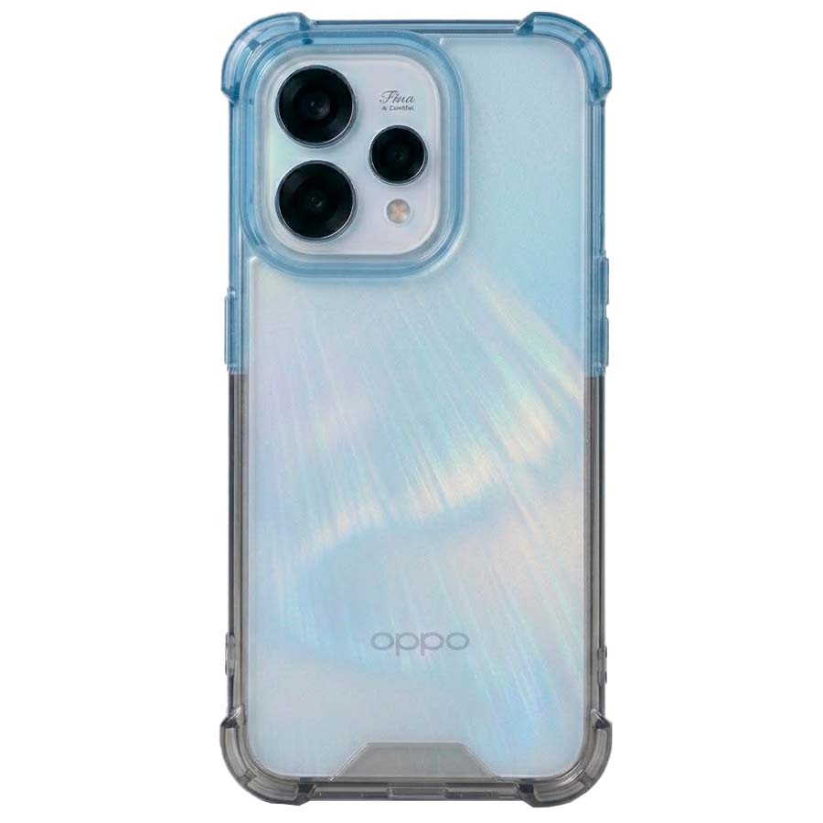 Funda Bumper Reforzada Degradada para Oppo Reno 15