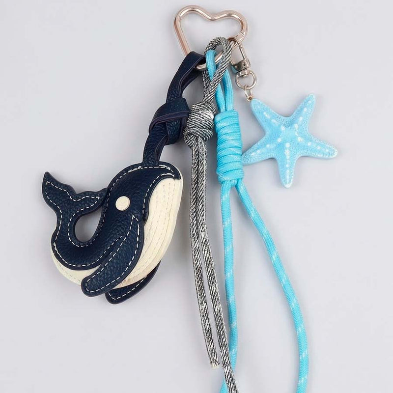 Charm colgante ballena para móvil - vista frontal