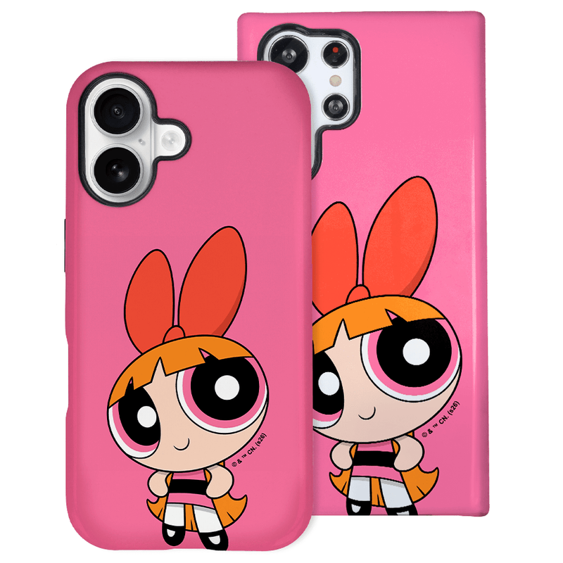 Funda Tough Las Supernenas Pétalo (Blossom) - Mockup en móvil