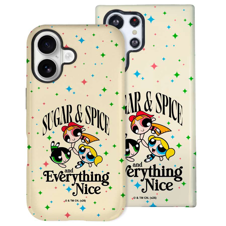 Funda Tough Las Supernenas diseño Sugar and Spice - Vista frontal