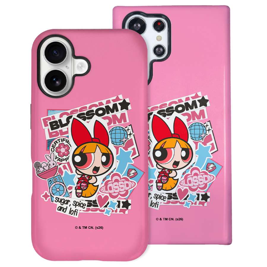 Funda Tough Las Supernenas Pétalo (Blossom) diseño Pack - Vista frontal
